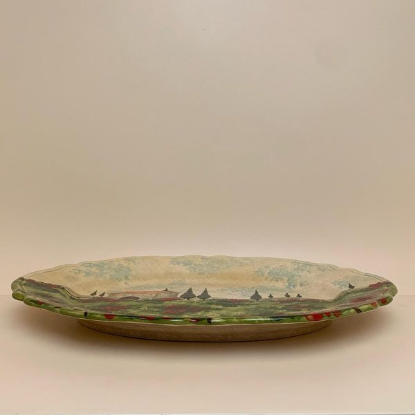 PA212D 42 - Oval tray cm. 42 x 31